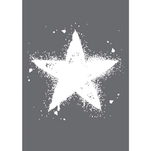 My Style: Stensil - Star, A4