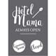 Stencil Hotel Mama, A5, 1/Pkg