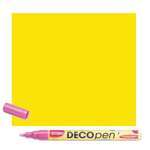 HOBBY LINE Decopen Yellow 1-2 mm