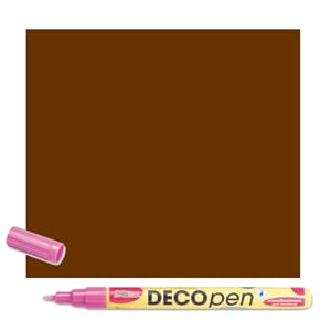 HOBBY LINE Decopen Brown 1-2 mm