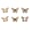 Tredekor - Mini sommerfugler, str 2,5x1,4 cm