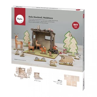 Hobbysett - Skogslandskap, str 20x20x13,5 cm, 1 sett