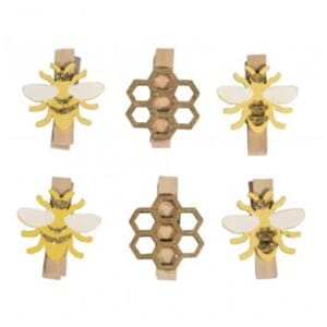 Tredekor - Bier på klyper, str 35 mm, 6/Pkg