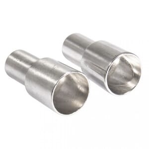 Metallholder for stearinlys - Sølvfarget, 2/Pkg