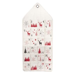 Adventskalender - Veggoppheng, str 36x82 cm
