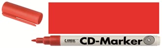 C. KREUL CD Marker 1 mm Red