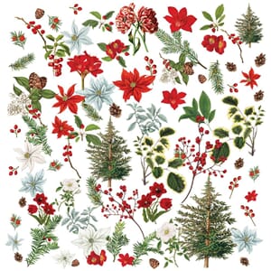49 And Market - Wildflowers, Evergreen Season Laser Cut Outs