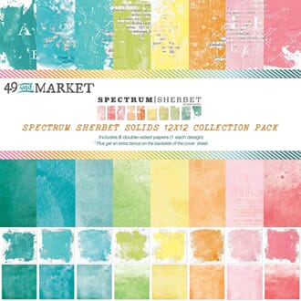 49 And Market - Spectrum Sherbet Solids Collection Pack