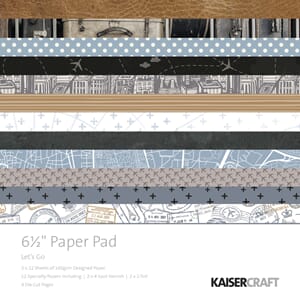Kaisercraft: Let's Go Paper Pad, 40/Pkg