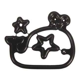 Whale, deep edge dies, 3/Pkg