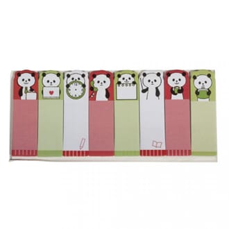 Sticky notes - Panda, str 15x53 mm, 8x15 stk
