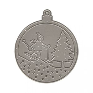 Rayher: Christmas Ornament Cross contry skiing dies