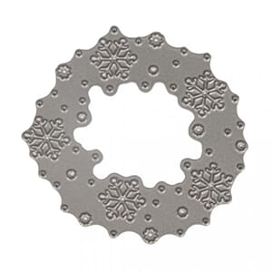 Rayher: Snowflake wreath dies