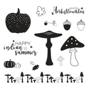 Rayher stamps - Autumn