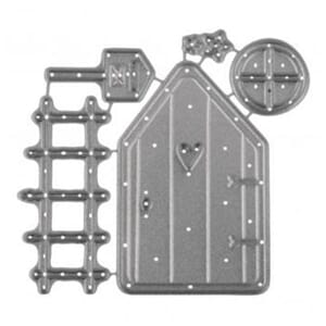 Rayher: Dør & gjerde dies, 5/Pkg