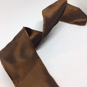Dekorbånd - Mørk brun, bredde 40 mm