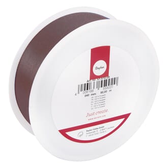 Dekorbånd - Mørk brunt, bredde 40 mm