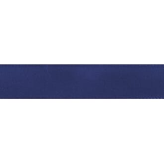 Dekorbånd - Medium blue, str 25 mm