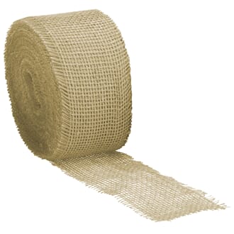 Natur jute - Grov type, bredde 70 mm, metervare
