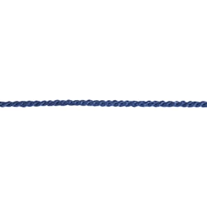 Tvinnet tråd - Mørk blå, str 2 mm