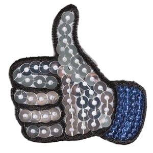 Strykemerke - Like, str 4.8x5 cm, 1/Pkg