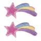 Strykemerke - Falling star, str 5x2.5 cm, 1/Pkg
