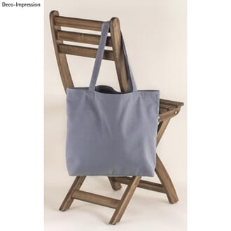 Basic Shopper - Grå,, str 46x35cm, 330g/m²