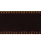 Fløyelsbånd 3mm - Mørk Brun, 3 meter
