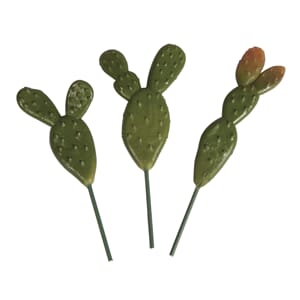 Dekor - Kaktus sett, str 7.5-10 cm, 3/Pkg