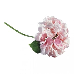 Kunstige blomster - Hortensia, rosa, str 33 cm, 1 stilk