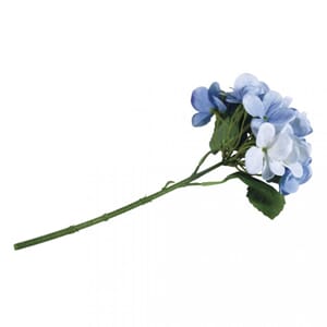 Kunstige blomster - Hortensia, lyseblå, str 33 cm, 1 stilk