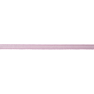 Dekorbånd - Stripet rosa, bredde 6 mm, metervare
