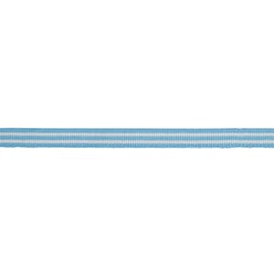 Dekorbånd - Stripet lyseblå, bredde 6 mm, metervare
