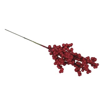 Bærbusk - Røde bær, lengde 19 cm, 1 stk