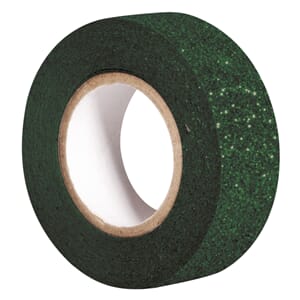 Glittertape - Mørk grønn, 15mm x 5 m