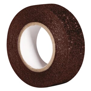 Glittertape - Mørk brun, 15mm x 5 m