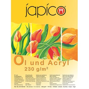 Japico Painting Pad 230g/m, 10 sheets 24 x 32 cm