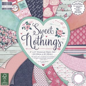 First Edition - Sweet Nothings, 8x8 Paper Pad, 48/Sheet