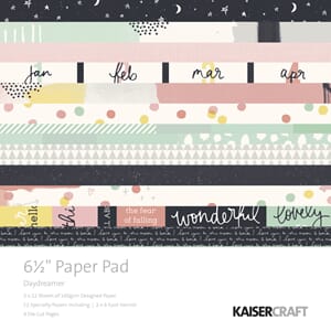 Kaisercraft: Daydreamer Paper Pad, 6.5x6.5, 36/Pkg