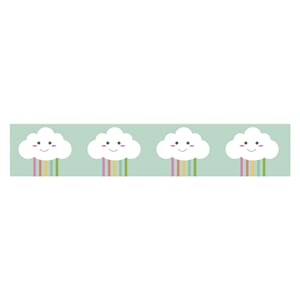 Washitape - Happy Clouds, 15 mm x 15 m