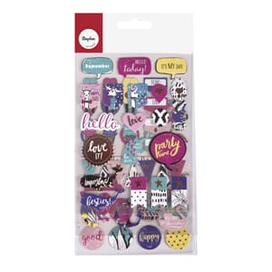 Klistremerker - Summer Mix, 3 ark