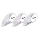 Rub-ons roller - Blue, apricot & grey, 3/Pkg