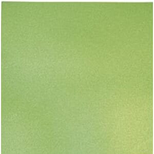 Glitterpapir - Maigrønn, fin, str 30,5 x 30,5 cm, 210g/m