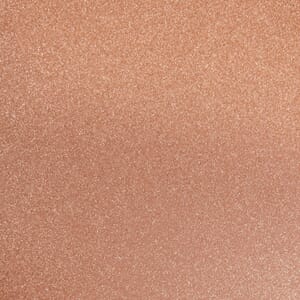 Glitterpapir - Copper, fin, str 30,5 x 30,5 cm, 210g/m