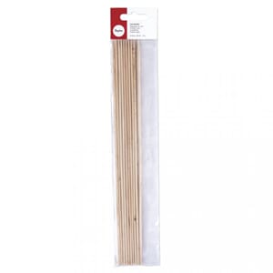 Trepinner, str 3 mm, lengde 30 cm, 10 stk