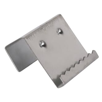 Oppheng for lerret, sølvfarget metall, 2 stk