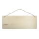 Treskilt - Rektangulær i str 40x15x0,6 cm, 1/Pkg