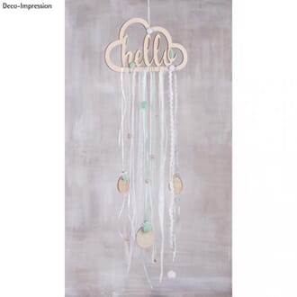 Drømmefanger - Hallo, mintgrønn, str 22x12,5 cm, 1 sett