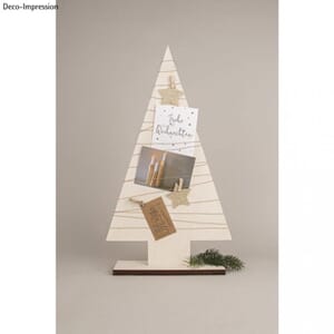 Tredekor - Stående juletre, str 22,5x49,3 cm
