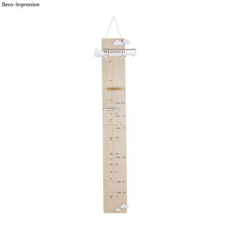 Tredekor - Målestokk, FSC 100%, str 60-140 cm